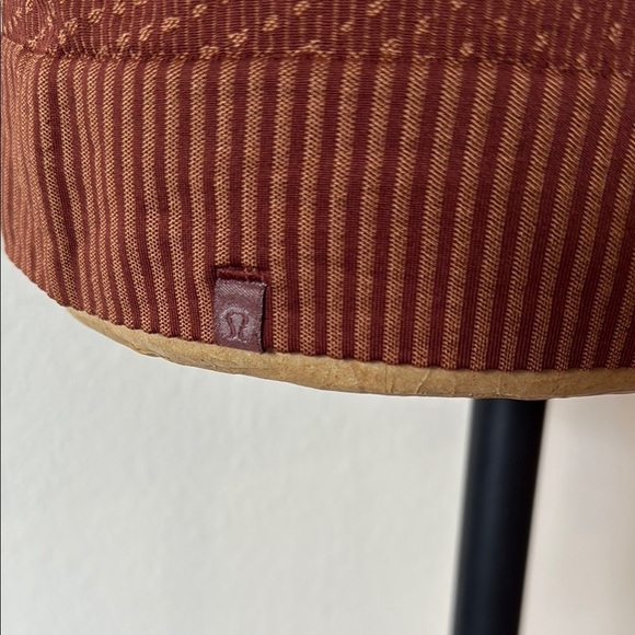 Lululemon sz 8 Rest Less Pullover Grid Warp Date Brown/Desert Sun long sleeve - Picture 7 of 7
